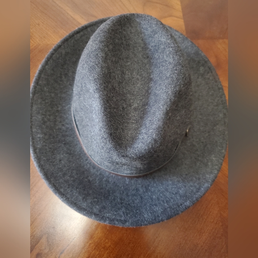 Gelso Bianco Firenze Hats ( Brown & Light Black) 100% Made in Italy - Picture 14 of 15